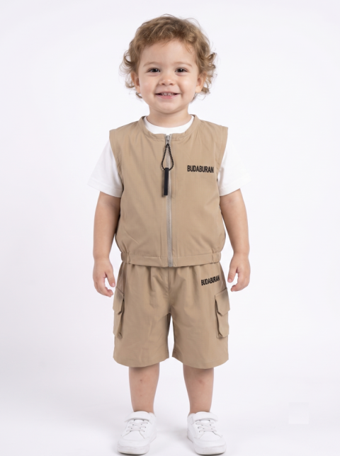 Premium Cargo Urban Style Co-ord Set (Boys)