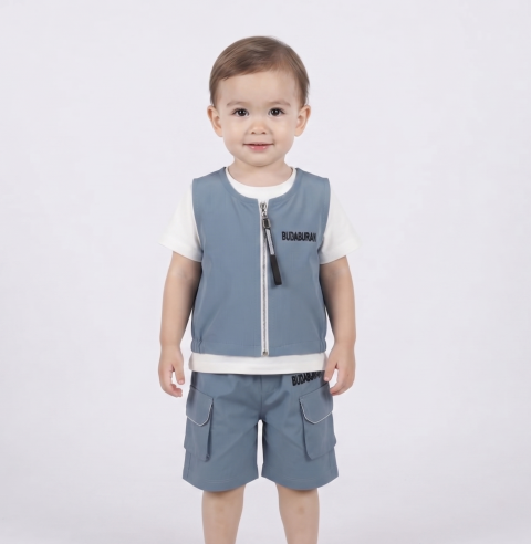 Premium Cargo Urban Style Co-ord Set (Boys)