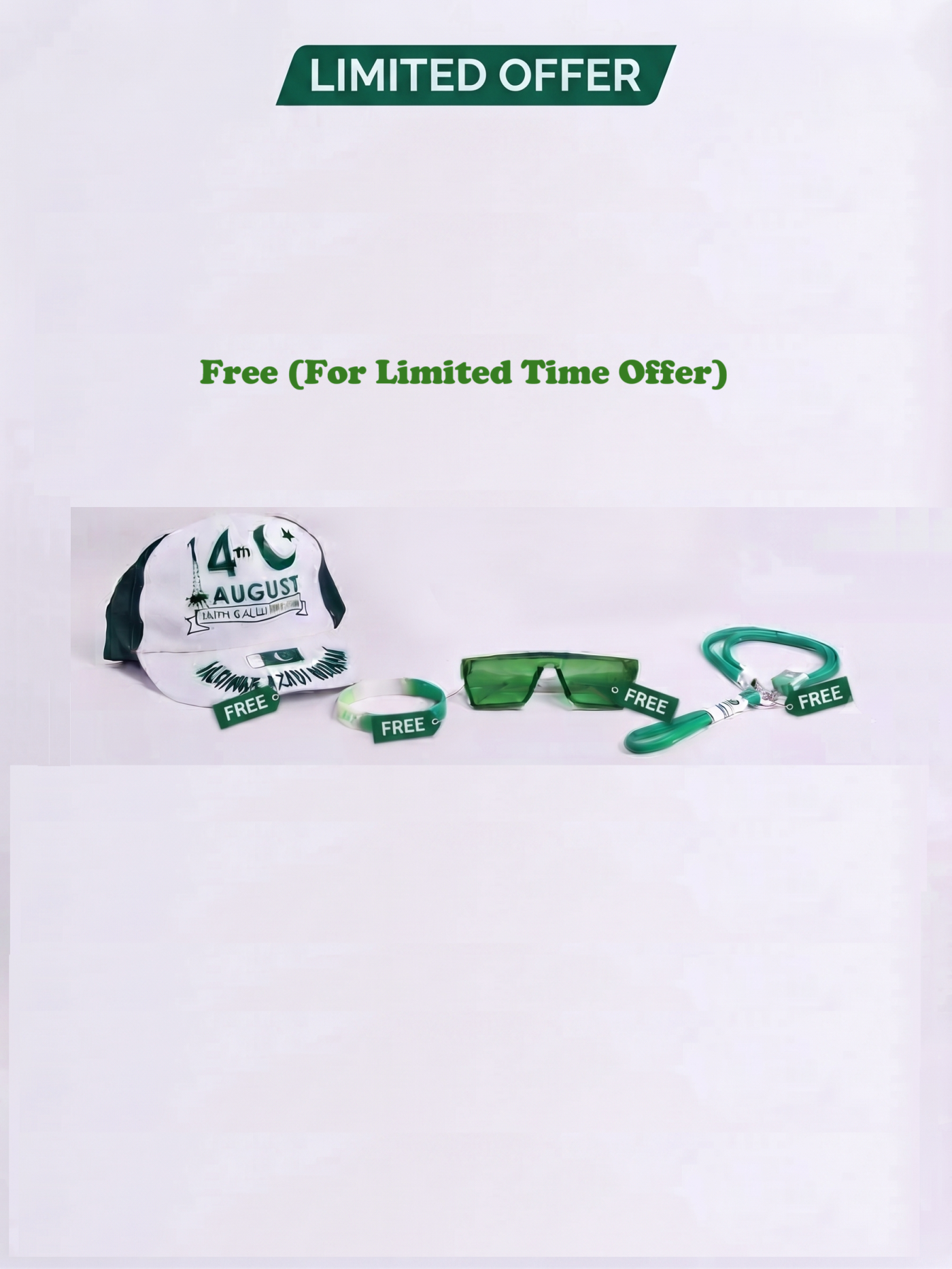Jashn-e-Azadi Special For Little Patriot (With Free Gifts)
