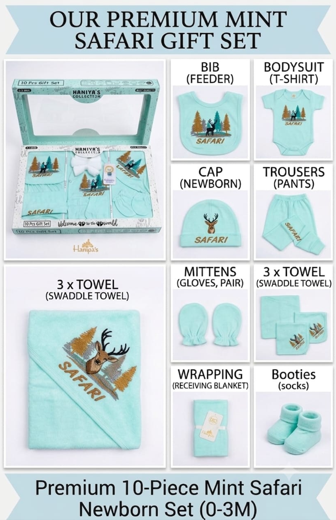 Newborn Girl Premium Mickey Mouse Box (10 Pcs Set)